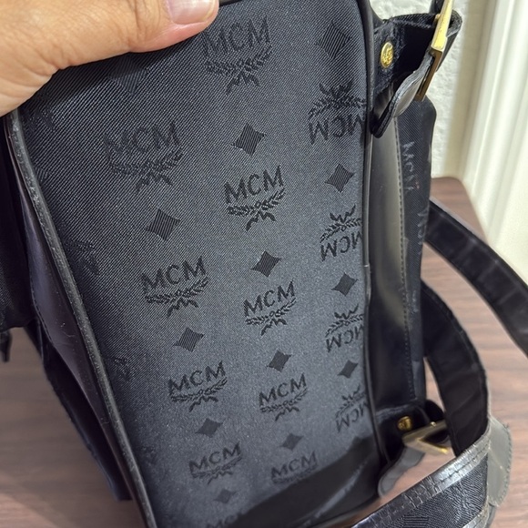 MCM Germany Monogram Backpack - Picture 7 of 11